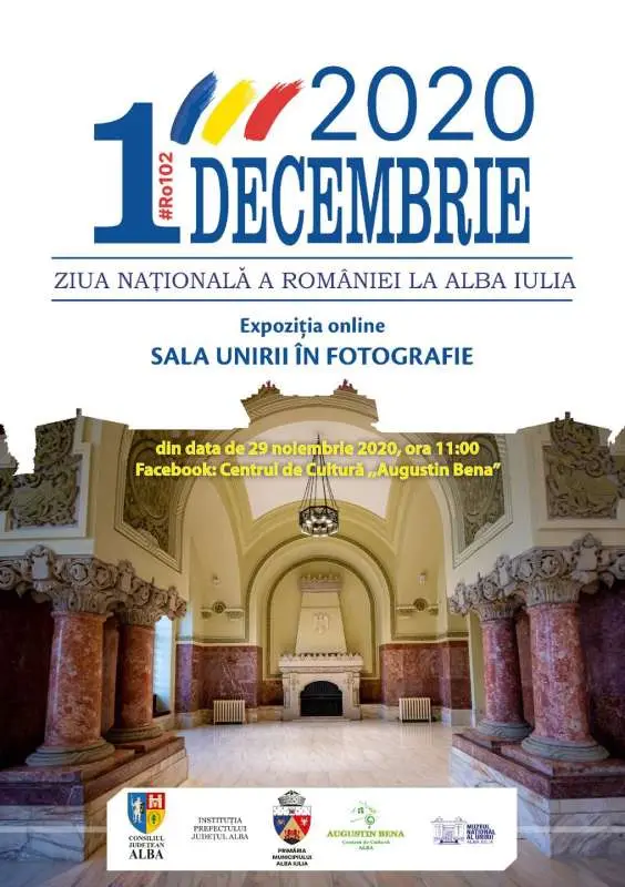 Alba: Expoziţie dedicată Sălii Unirii, clădire simbol al Marii Uniri din 1918