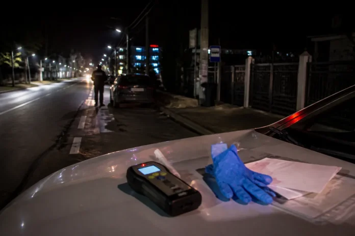 Costești: un bucureștean de 20 de ani, depistat cu peste 0,40 mg/l alcool