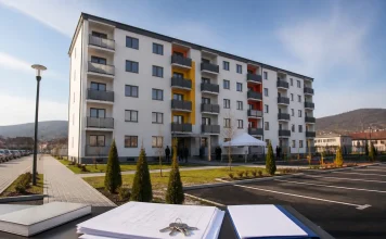 Curtea de Argeș are primul bloc de locuințe sociale construit după 1989