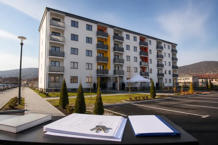 Curtea de Argeș are primul bloc de locuințe sociale construit după 1989