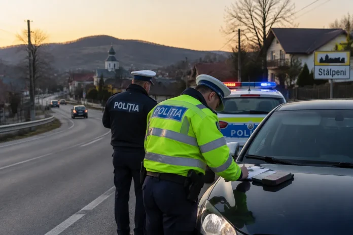 Control rutier în Stâlpeni
