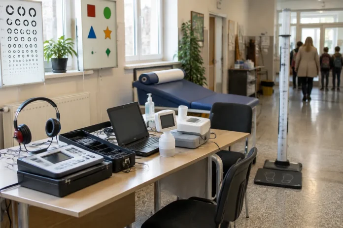 Evaluări medicale preventive pentru elevii din Argeș, direct în cabinetele școlare