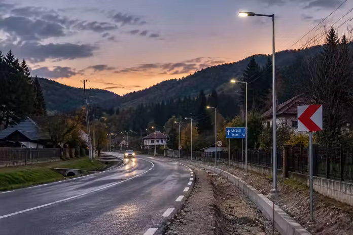 Lerești alocă peste un milion de lei pentru iluminat și un viitor trotuar