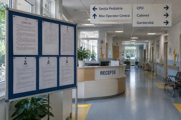 Spitalul de Pediatrie Pitești angajează șase persoane. Ce posturi sunt disponibile