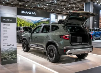 Striker, noul crossover Dacia prezentat la Paris